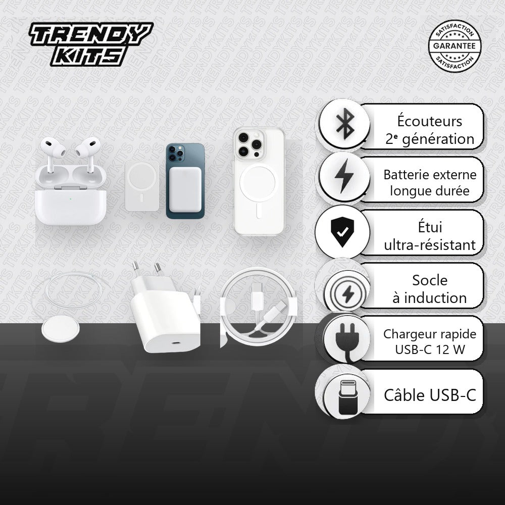 Kit TrendyKits 6 en 1 Android et son contenu