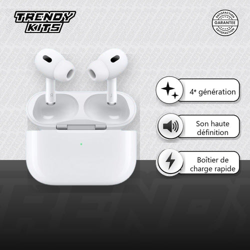 Écouteurs TrendyKits 4ᵉ génération avec boîtier de charge