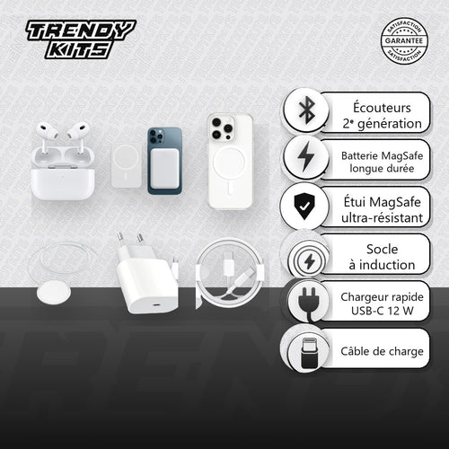 Kit TrendyKits 6 en 1 iPhone et son contenu