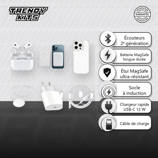 Kit TrendyKits 6 en 1 iPhone et son contenu